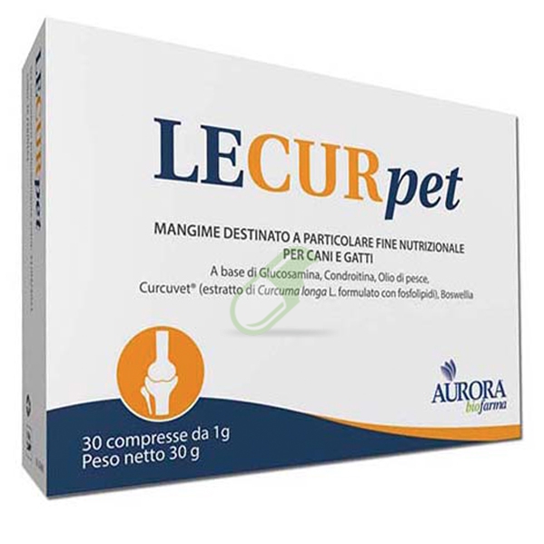 Aurora Biofarma Linea Veterinaria Lecurpet 30 Compresse