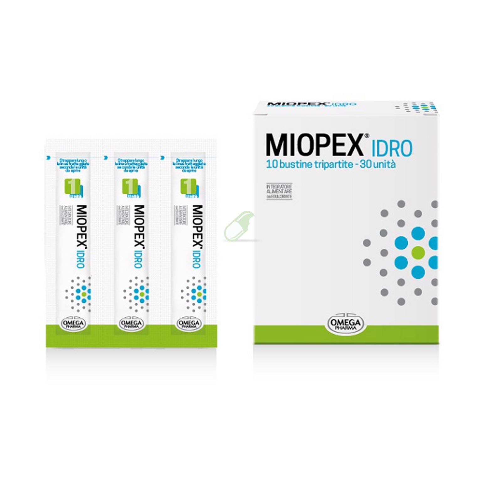 Omega Pharma Integratori Linea Benessere Visivo Miopex Idro 30 Bustine