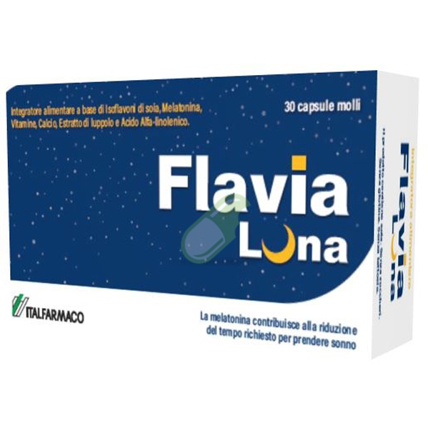 Italfarmaco Linea Benessere Donna Flavia Luna Integratore 30 capsule molli