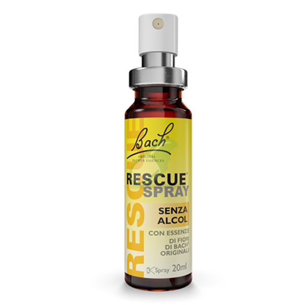 Schwabe Pharma Linea fiori di Bach Rescue Spray senza Alcool 20 ml