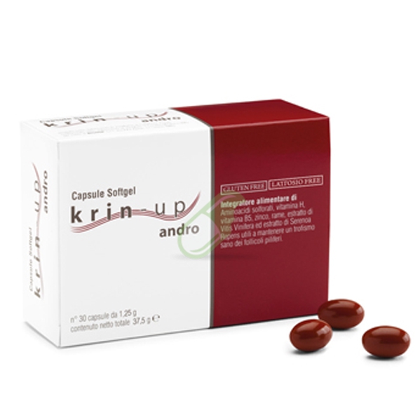 Cieffe Derma Linea Anticaduta Krin Up Andro Integratore 30 capsule