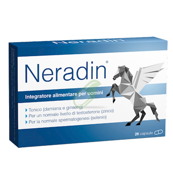 Pharmasgp Linea Benessere dell'Uomo Neradin Integratore per Uomini 28 capsule