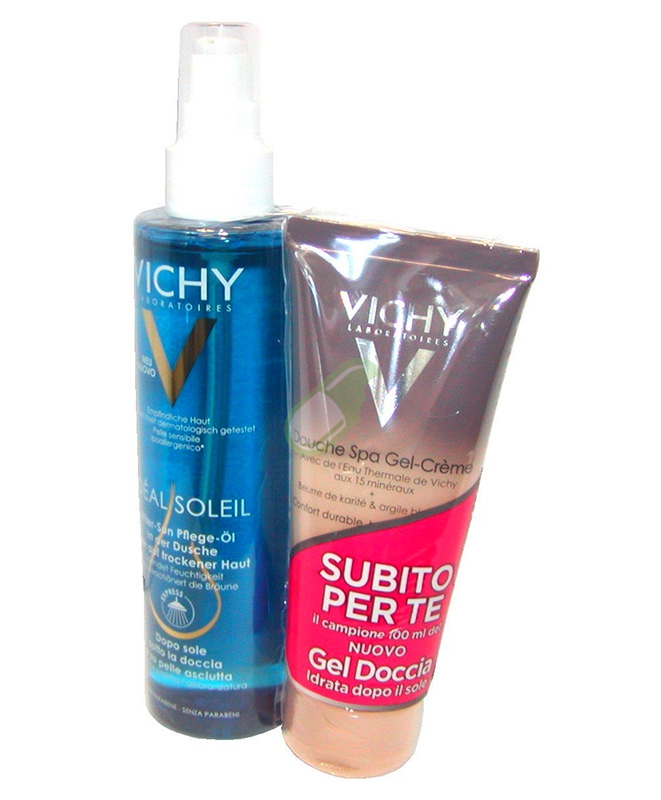 Vichy Linea Ideal Soleil Doposole Detergente Idratante + Doccia SPA Gel Crema