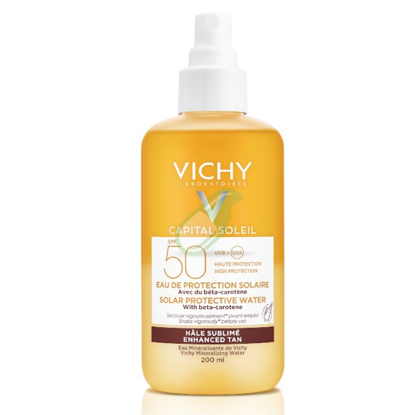 Vichy Linea Capital Soleil Acqua Solare Protettiva SPF 50 con Betacarotene 200ml