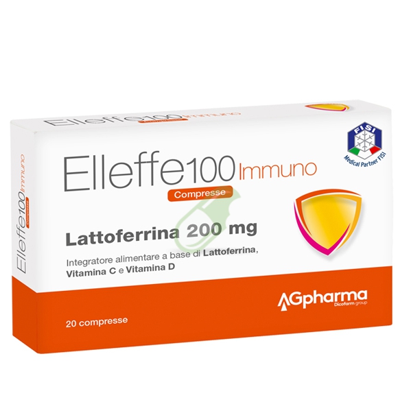 Ag Pharma Linea Apparato Immunitario Elleffe 100 Immuno Integratore 20 Compresse