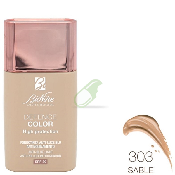 Bionike Linea Defence Color Fondotinta Hight Protection 303 Sabbia 30 ml SPF 30