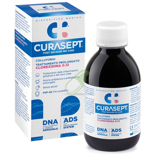 Curaden Curasept ADS Clorexidina 0,12% Colluttorio 200 ml + DNA