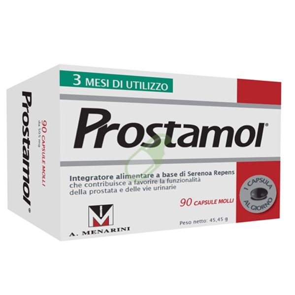 Menarini Linea Benessere delle vie Urinarie Prostamol Integratore 90 Capsule
