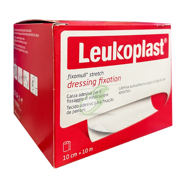 Essity Italia Linea Medicazioni Leukoplast Fixomull Stretch 1 striscia 10mx10cm