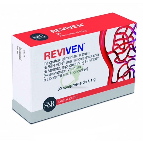 S&R Farmaceutici Linea Circolazione Reviven Integratore 30 Compresse