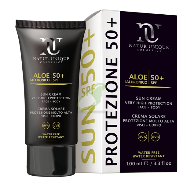 Natur Unique crema solare Aloe Ialuronico Crema Solare SPF 50+ 100 ml