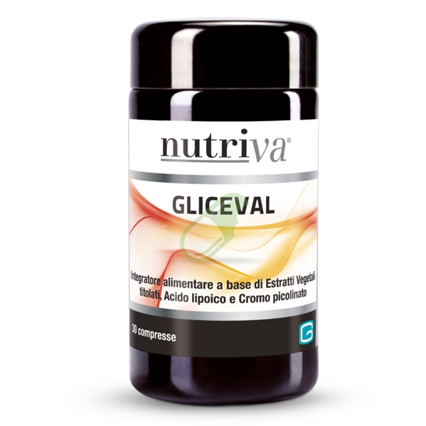 Nutriva Linea Controllo del Peso Gliceval Integratore 30 compresse