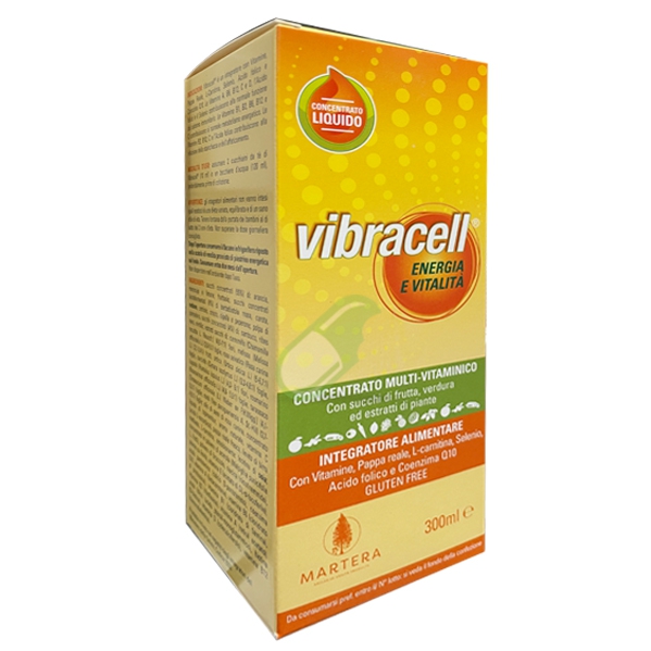Named Linea Vitamine e minerali Vibracell Integratore Flacone da 300 ml