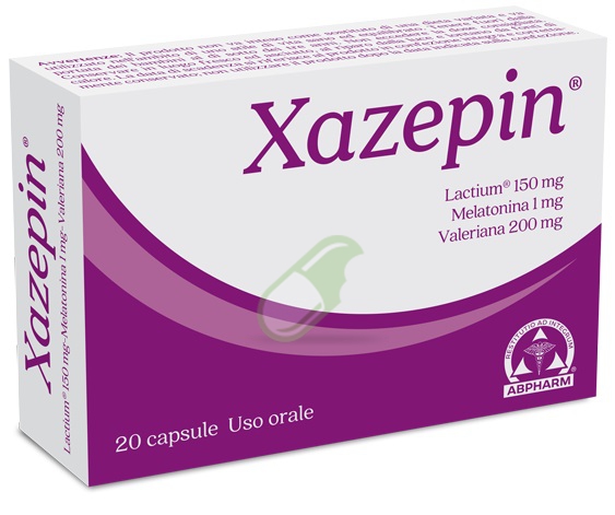 A.b.pharm Linea Benessere Sistema Nervoso Xazepin Integratore 20 Capsule