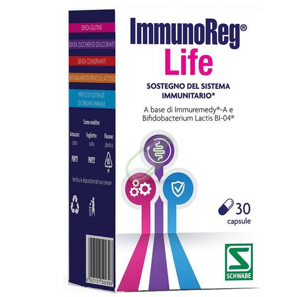 schwabe pharma immunoreg life integratore 30 farmafarma it