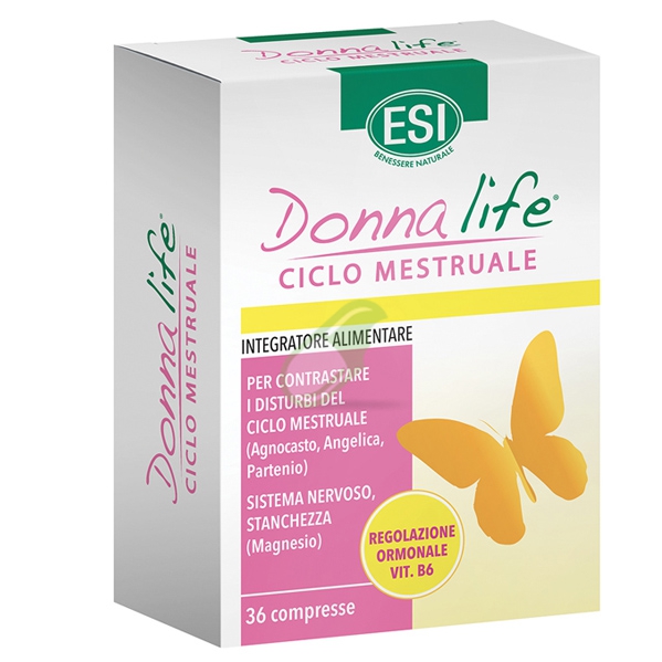 Esi Linea Benessere Donna Life Ciclo Mestruale Integratore 36 Compresse
