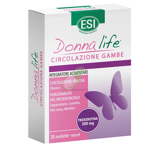 Esi Linea Circolazione Donna Life Circolazione Gambe Integratore 30 Ovalette