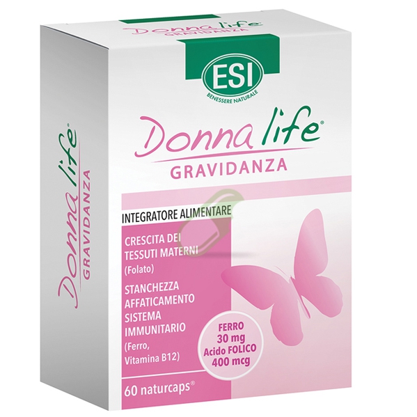 Esi Linea Gravidanza Donna Life Gravidanza Integratore 60 Naturcaps