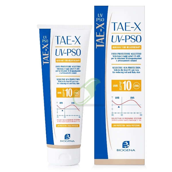 Biogena Linea Sole Tae-X UV PSO 100 Crema Fotoprotettrice Selettiva Tubo 100ml