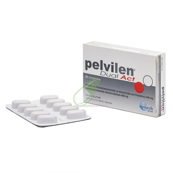 Epitech Linea Ginecologia Pelvilen Dual Act Integratore 20 compresse