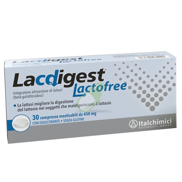 Italchimici Linea Intestino Sano Lacdigest Lactofree Integratore 30 compresse