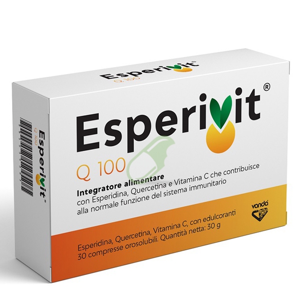 Vanda Omeopatici Linea Difese Immunitarie Esperivit Q 100 Integratore 30 comp.