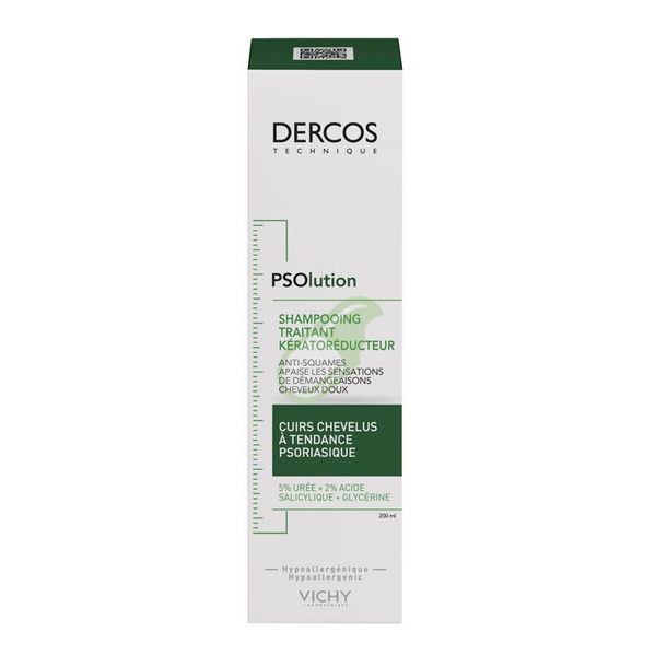 Dercos Linea Antiforfora PSOlution Shampoo Trattamento Cheratoriduttore 200 ml