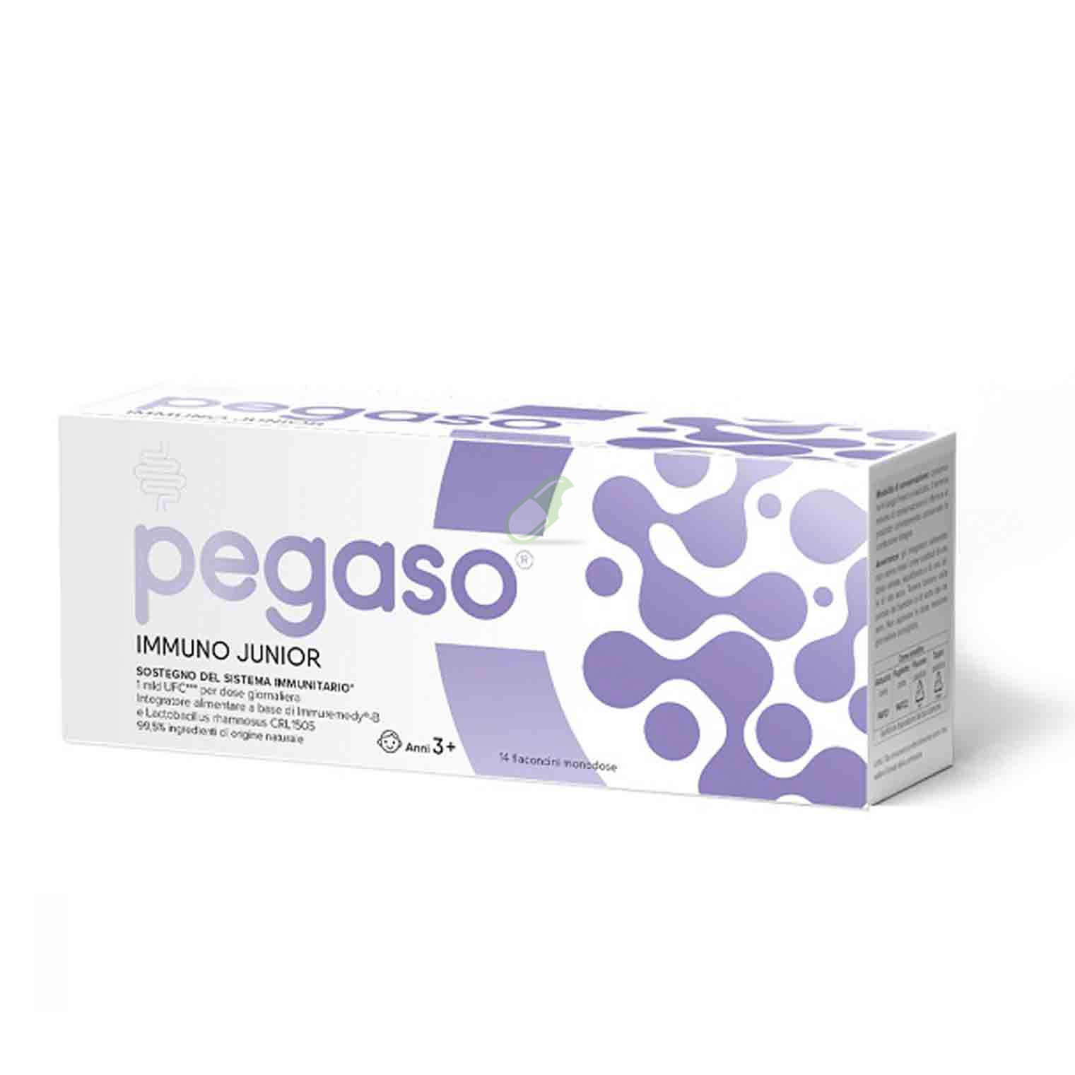 Pegaso Linea Immunomodulatori Immuno Junior 14 Integratore Flaconcini