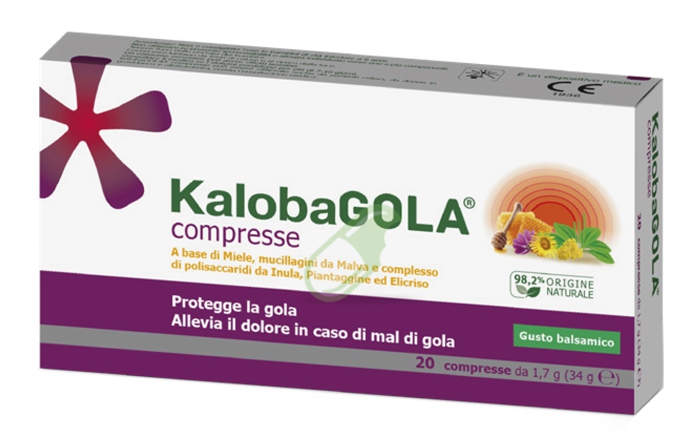 Schwabe Pharma Linea Gola Sana Kaloba Gola Balsamico 20 Compresse