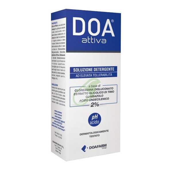 Doafarm Group Linea DOA Attiva Soluzione Detergente 200 ml