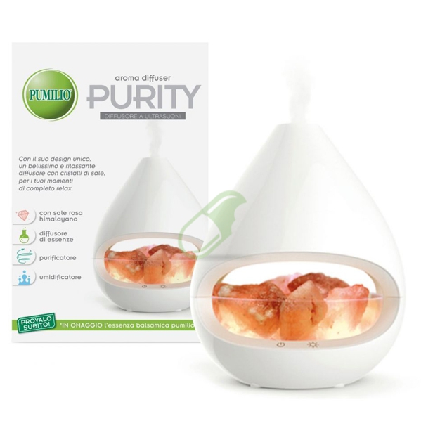 Pumilio Aroma Diffuser Purity + Essenza Balsamica Omaggio