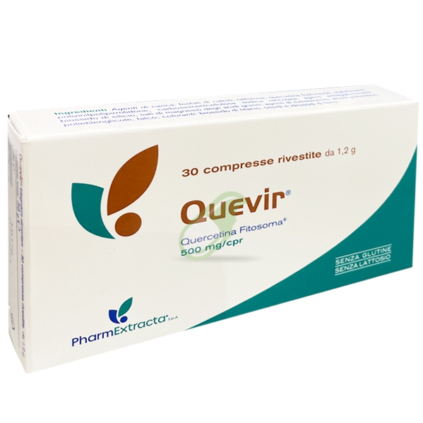 Pharmextracta Linea Antiossidanti Quevir Integratore 30 Compresse Rivestite
