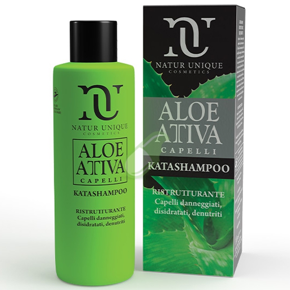 Natur Unique Linea Capelli Katashampoo Aloe Attiva Ristrutturante Flacone 250 ml