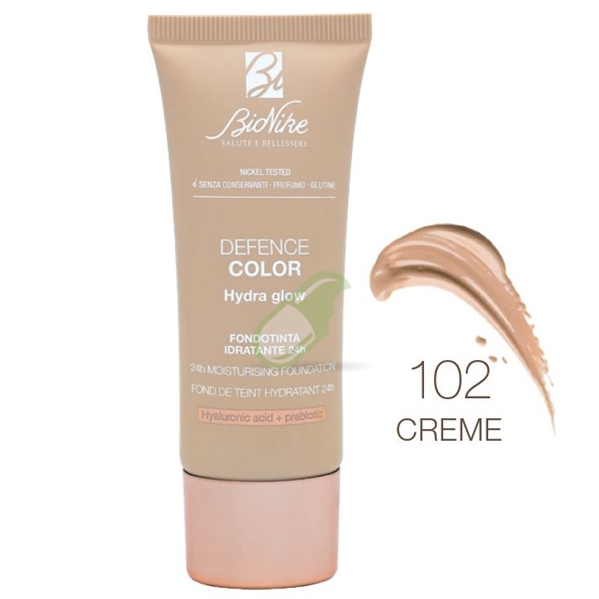 Bionike Linea Defence Color Hydra Glow Fondotinta Idratante 24h 102 Sable