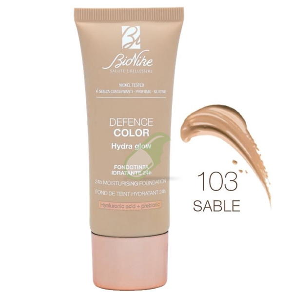 Bionike Linea Defence Color Hydra Glow Fondotinta Idratante 24h 103 Sable