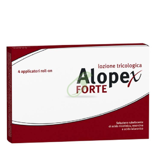 Valderma Linea Tricologica Alopex Forte 40 ml 4 applicatori roll-on da 10 ml