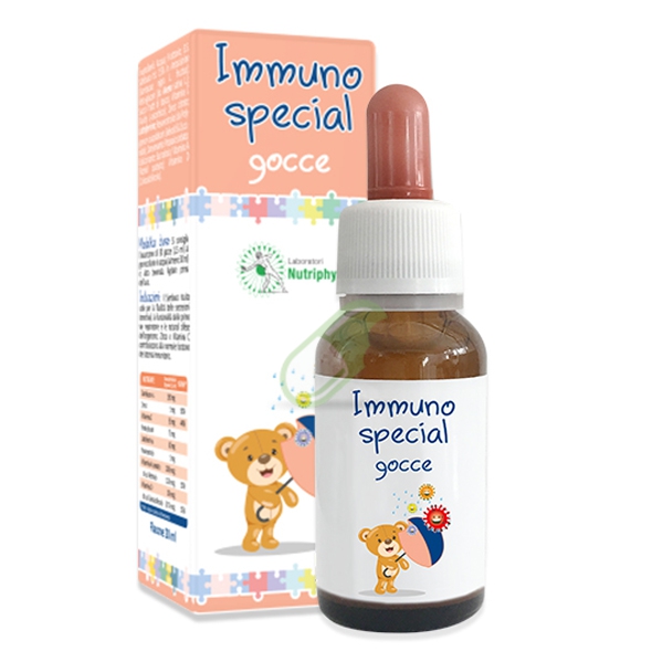 Laboratori Nutriphyt Linea Immunostimolanti ImmunoSpecial gocce 20 ml