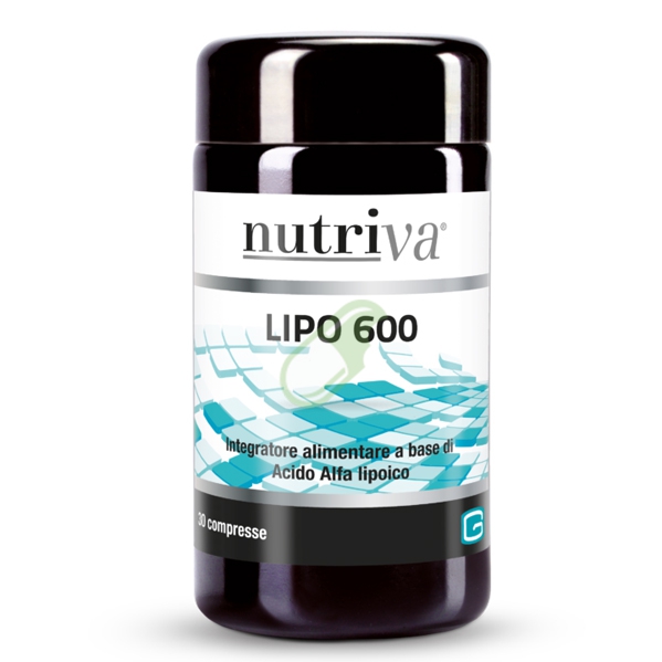 Nutriva Linea Antiossidanti Lipo 600 Integratore 30 compresse