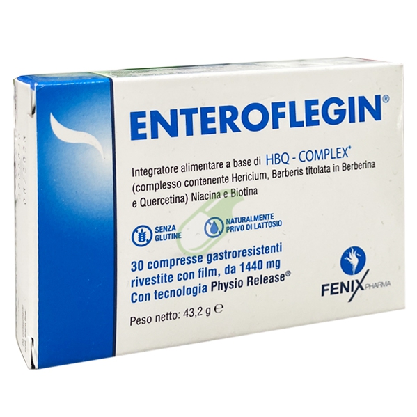 Fenix Pharma Linea Intestino Sano Enteroflegin Integratore 30 Compresse