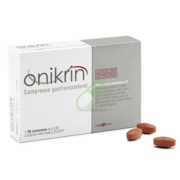 Cieffe Derma Linea Capelli e Unghie Onikrin Integratore 30 compresse