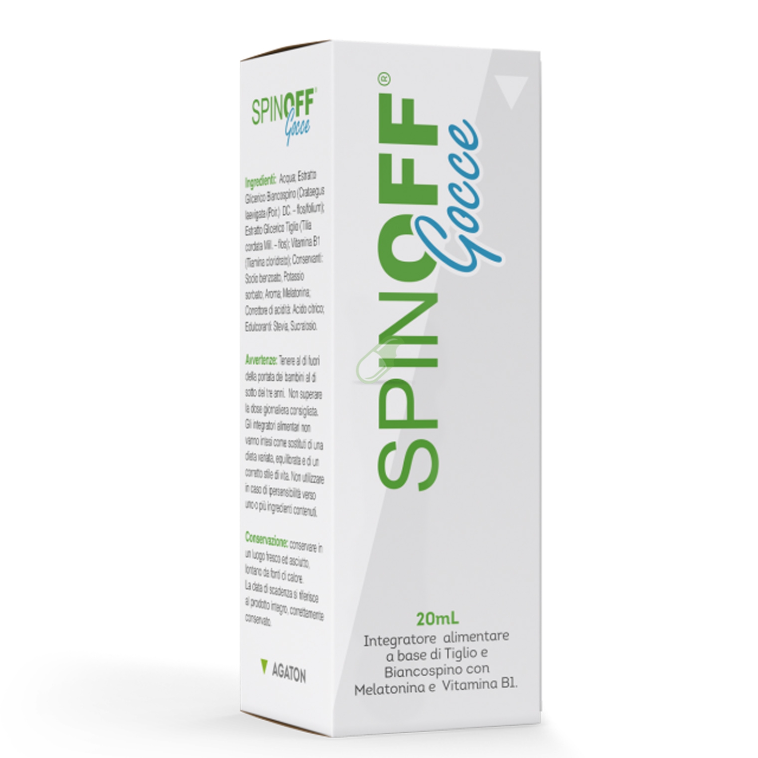 Agaton Linea Sonno e Serenit� Spinoff Integratore gocce 20 ml
