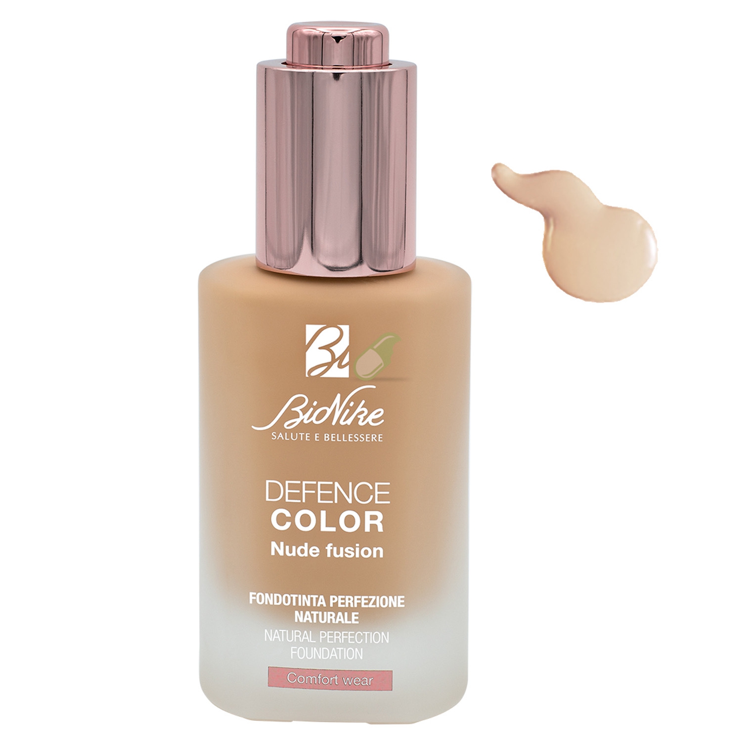 Bionike Defence Color Fondotinta Perfezione Naturale Nude Fusion 601 Amande