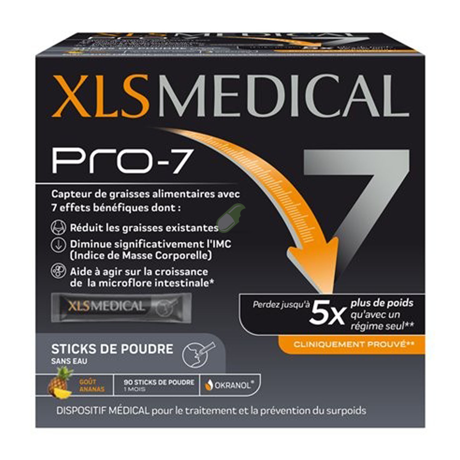 XLS Medical Linea Controllo del Peso Pro 7 90 Stick gusto Ananas