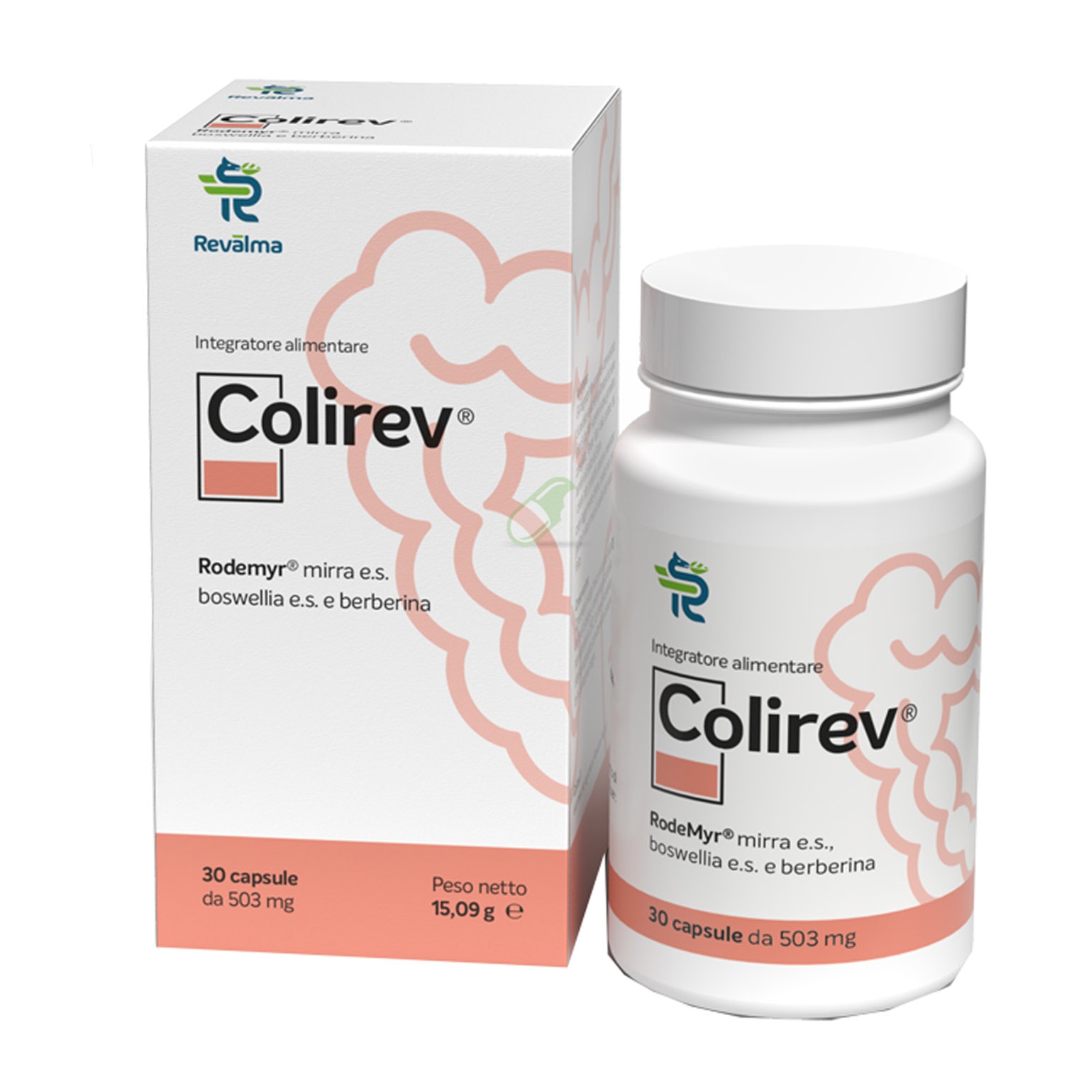 Revalma Linea Stomaco Sano Colirev Integratore 30 Capsule