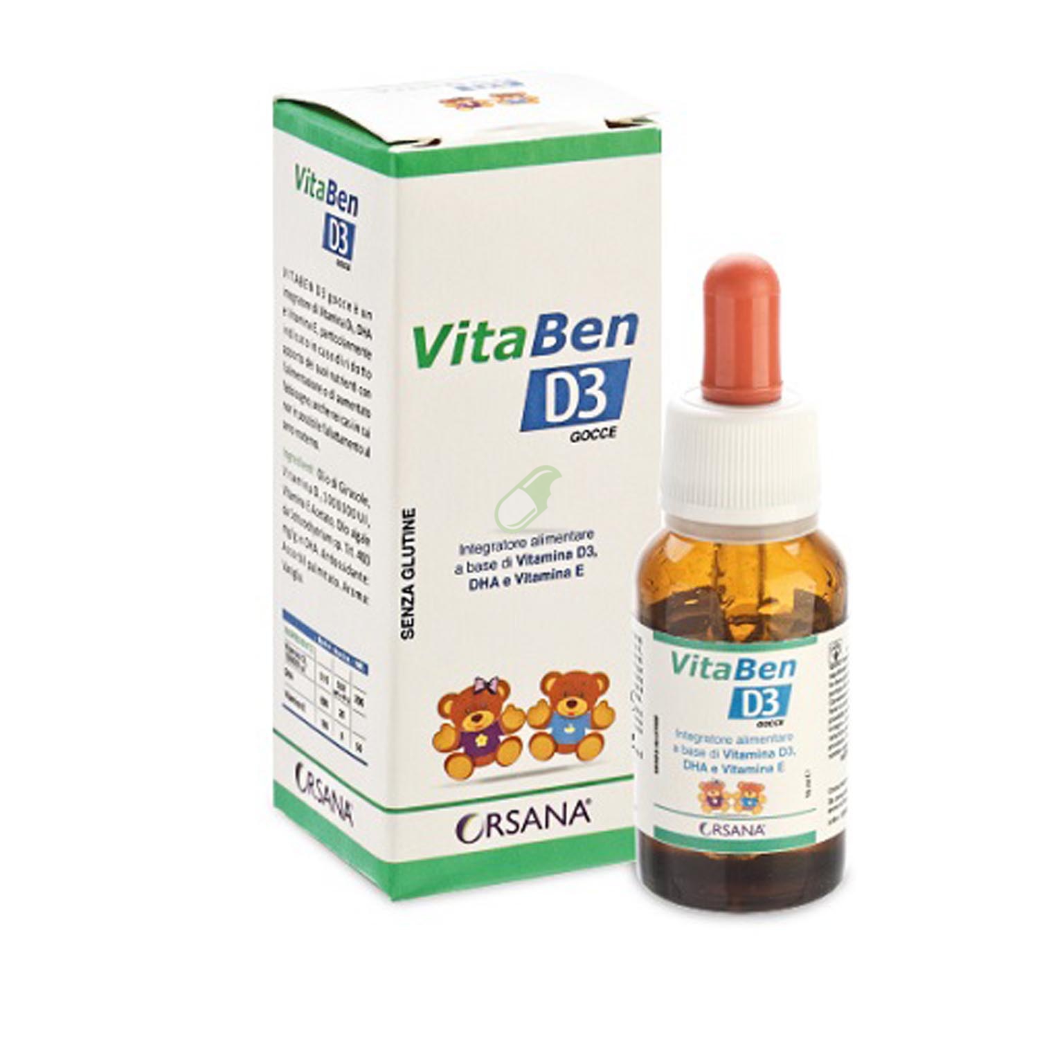 Orsana Italia Linea Vitamine e Minerali Vitaben D3 integratore 15 ml