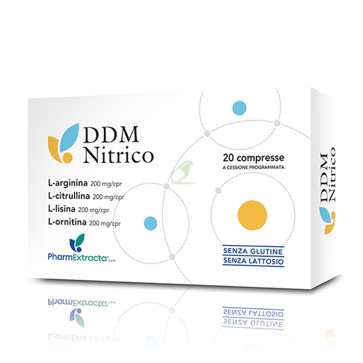 Pharmextracta Linea Integrazione DDM Nitrico Integratore 20 Compresse