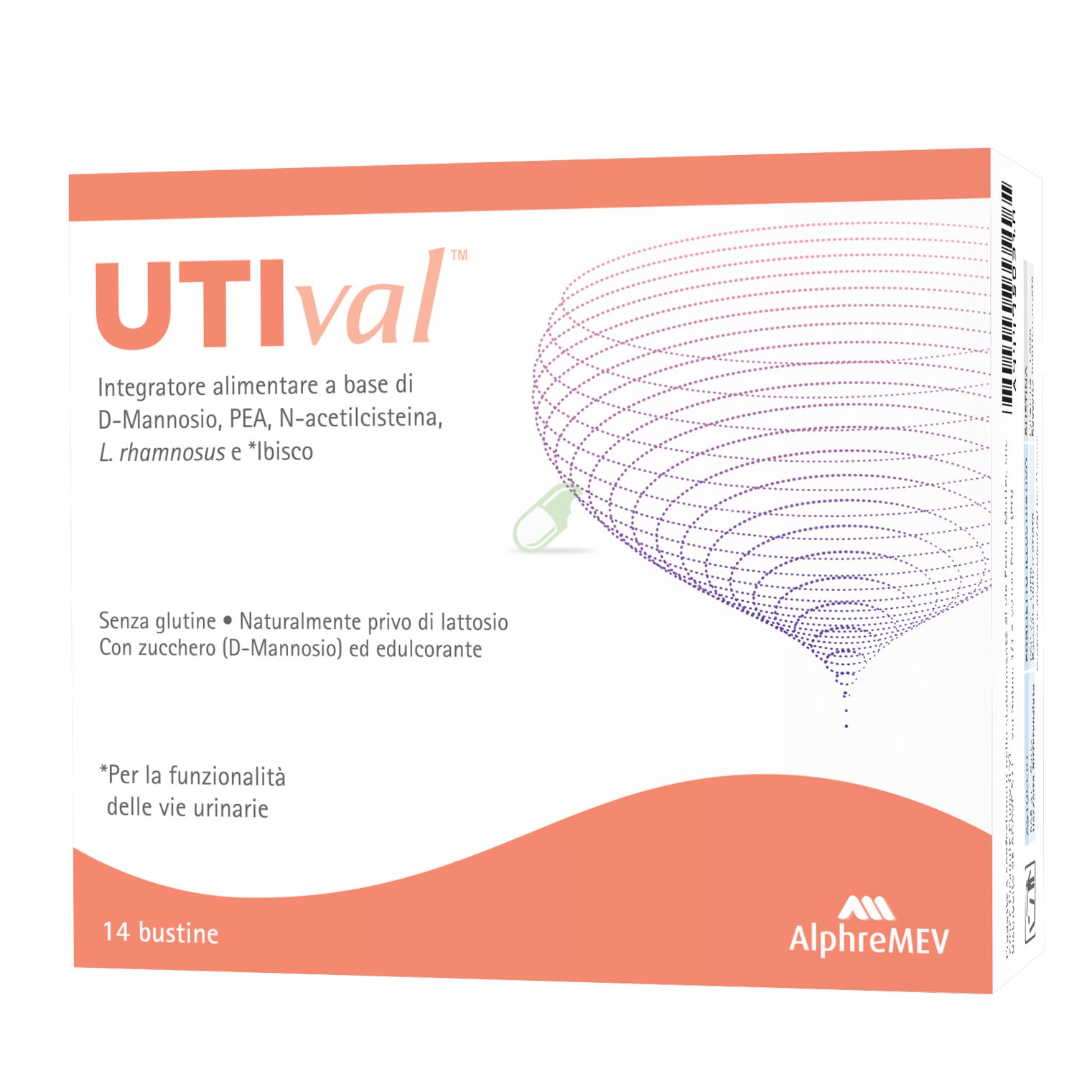 Agave Farmaceutici Linea Benessere delle Vie Urinarie Utival 14 bustine