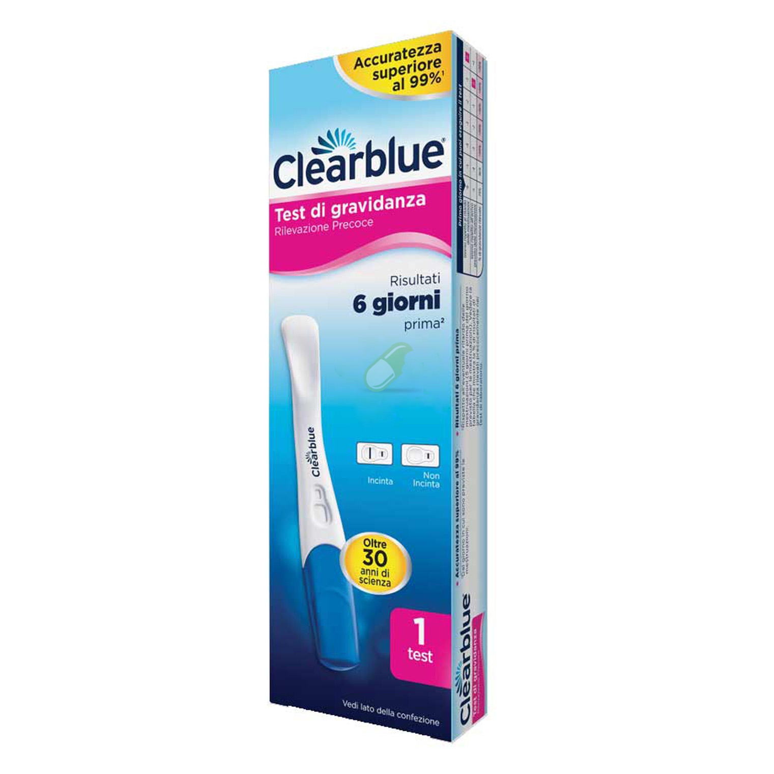 Procter & Gamble Linea Test di Gravidanza Clearblue Rilevazione Precoce (1pz)