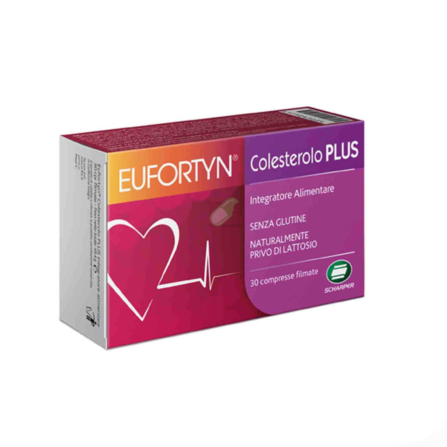 Scharper Linea Controllo Del colesterolo Eufortyn Colesterolo Plus 30 compresse