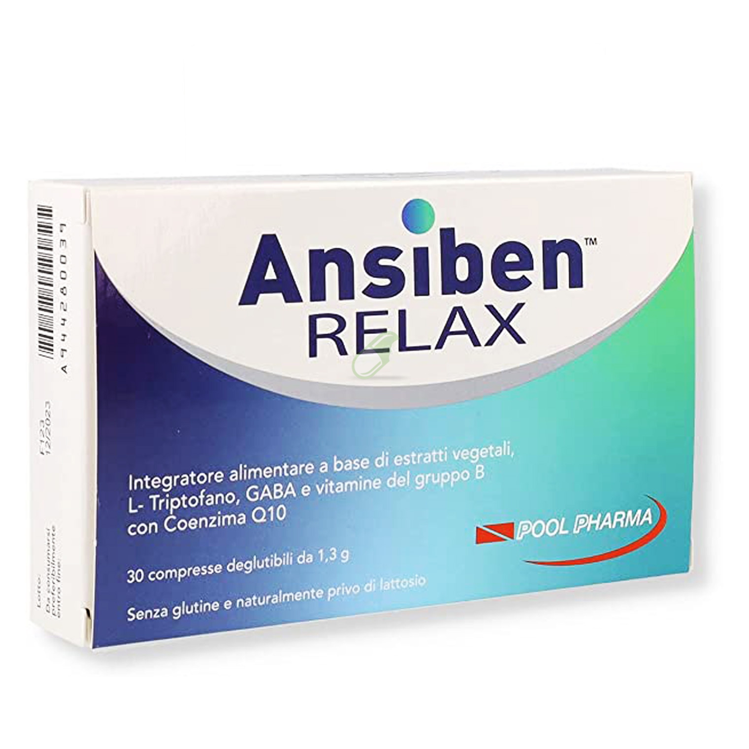 Pool Pharma Linea sonno e Serenit Ansiben Relax Integratore 30 compresse